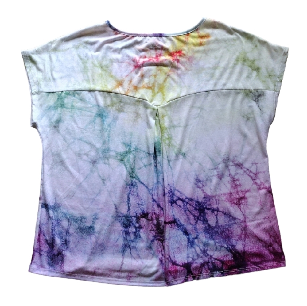 Disney Parks Mickey's Tie Dye Top Sz XL - Picture 3 of 5